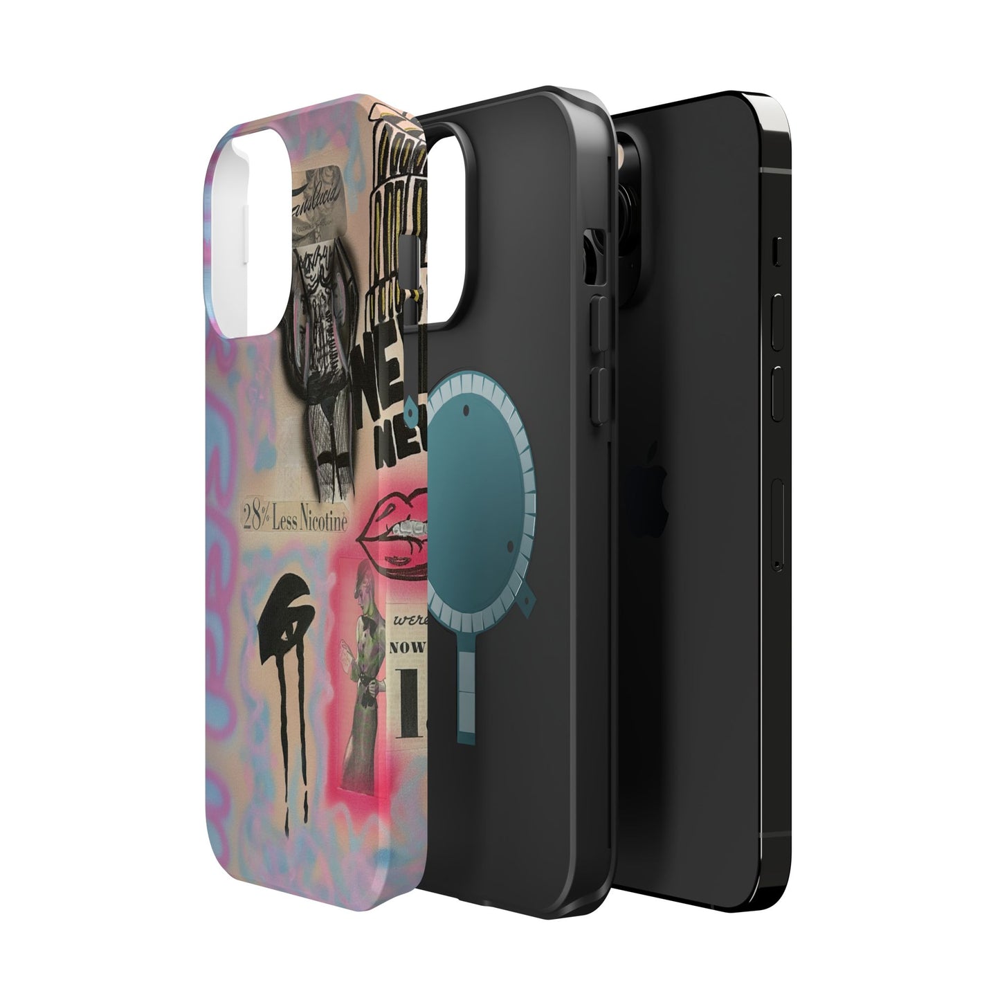 MagSafe "the feeling" airbrush iPhone case