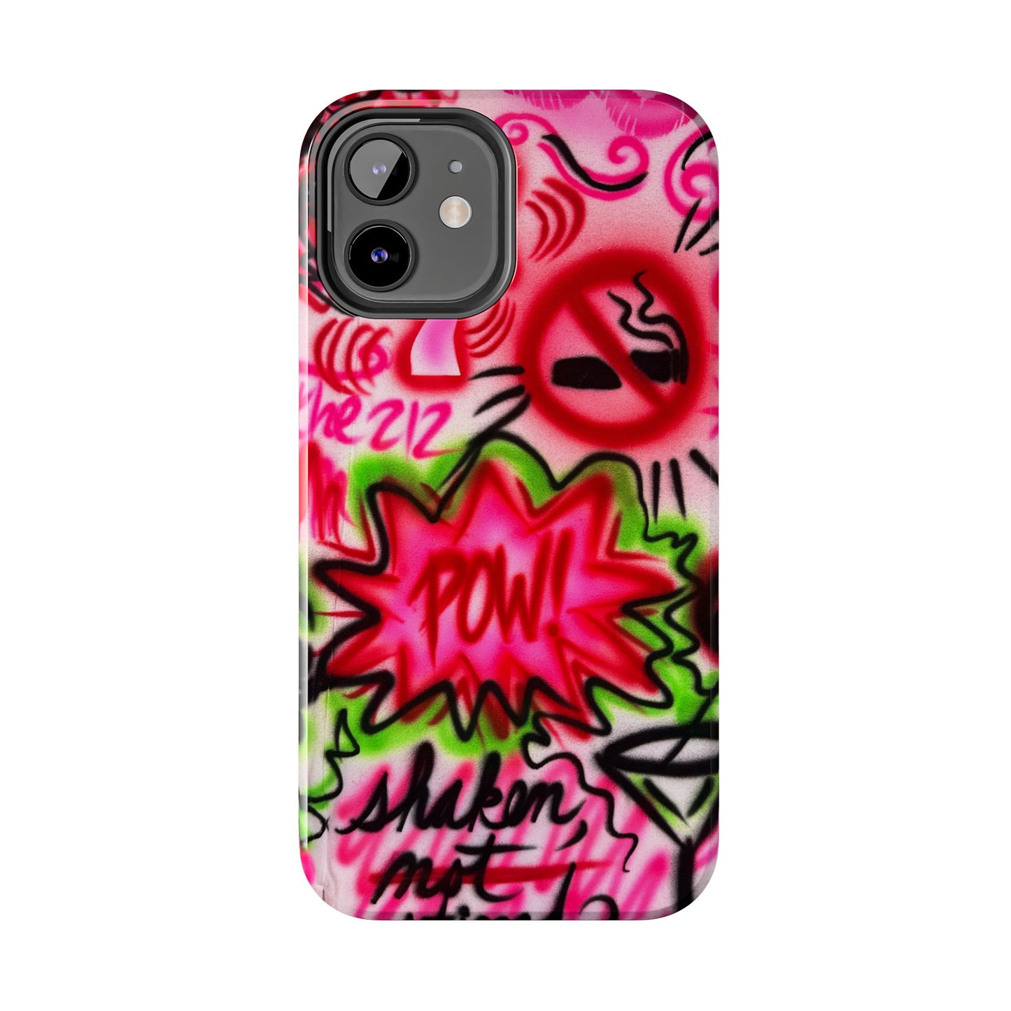 "in the 212" airbrush iPhone case