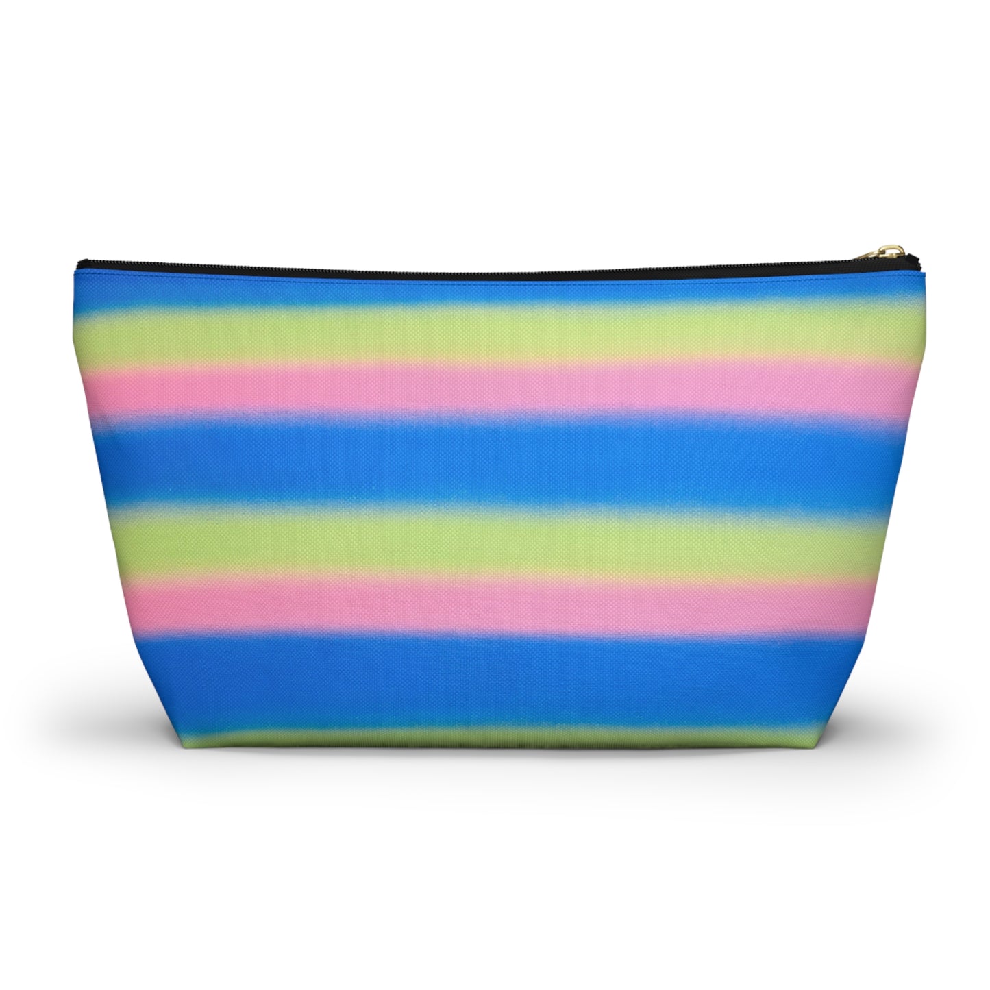 "sherbet stripes" airbrush makeup pouch
