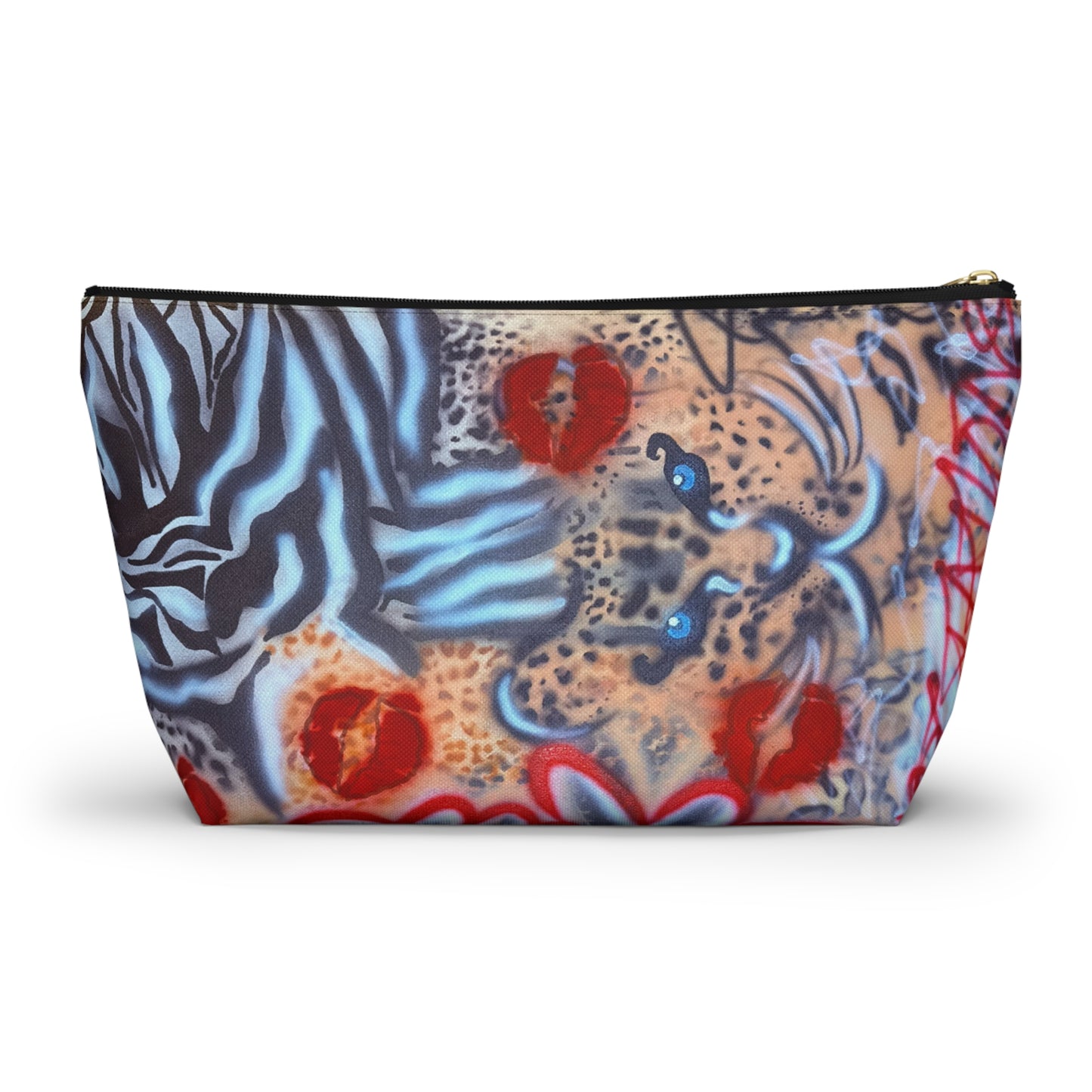 "exotic expectations" airbrush makeup pouch