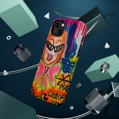 MagSafe „Kontakt unbekannt“ Airbrush iPhone Hülle