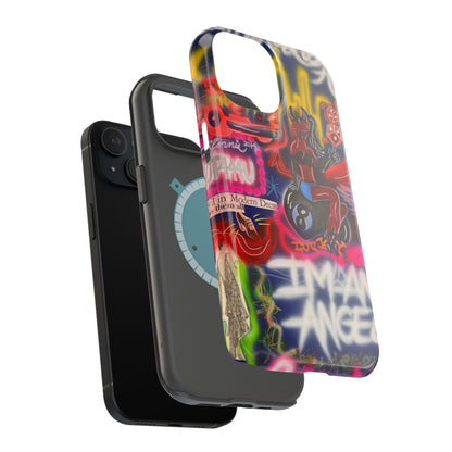 MagSafe "im an angel" airbrush iPhone case