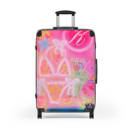 kaete x camair airbrush suitcase