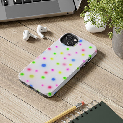 "birthday cake polka dot" airbrush iPhone case