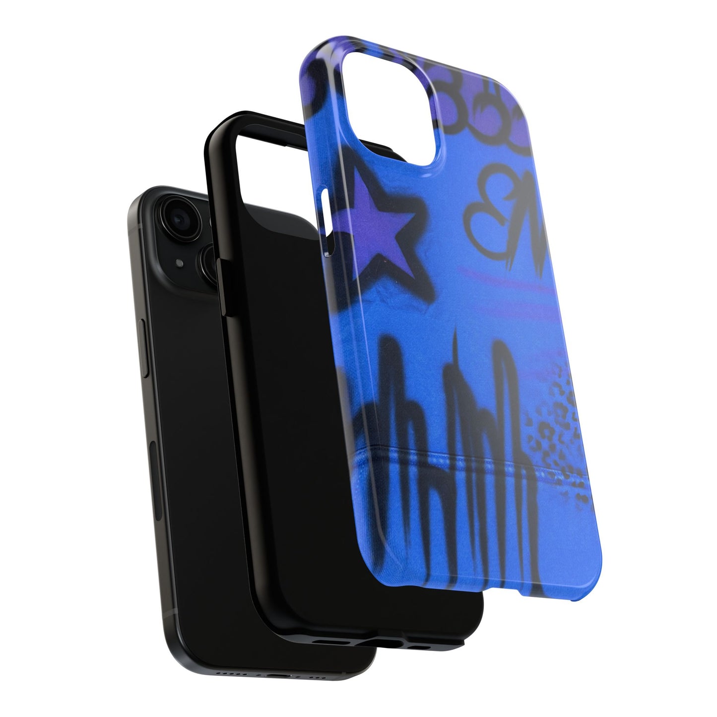 "infamous indigo" airbrush iPhone case