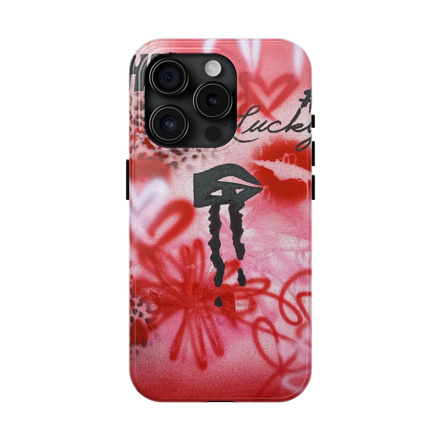 "intriguing encounter" airbrush iPhone case