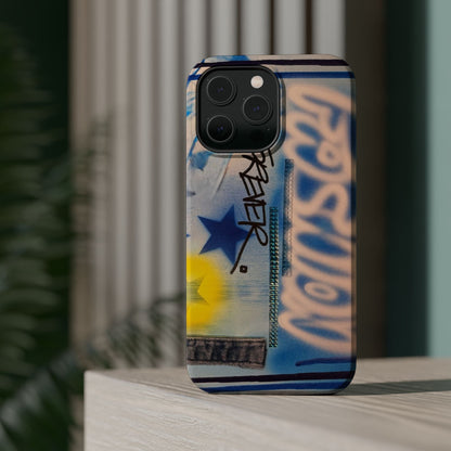 MagSafe "fashion forever" airbrush iPhone case