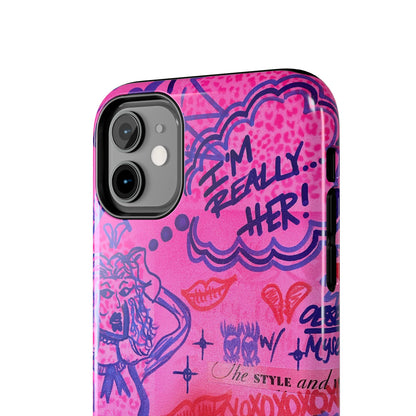 "really "HER!" airbrush iPhone case