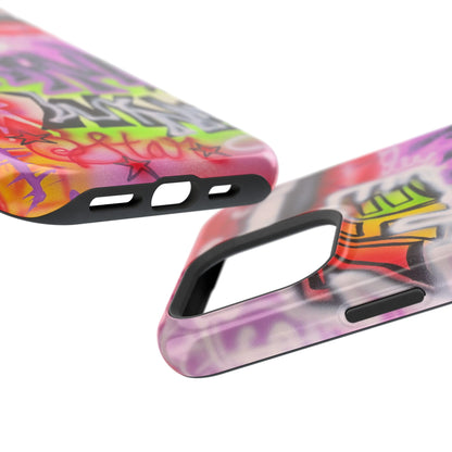 MagSafe "wynwood gold" airbrush iPhone case