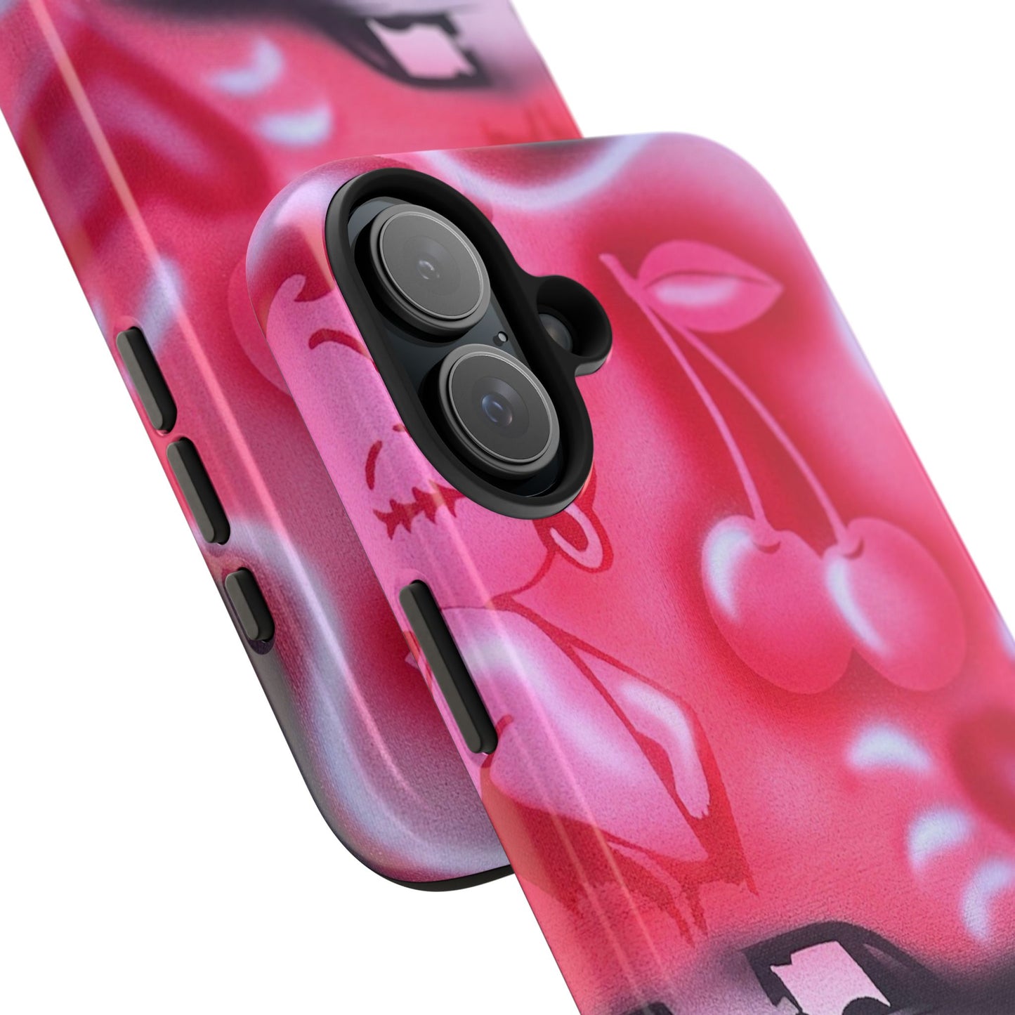 "on her way" airbrush iPhone case