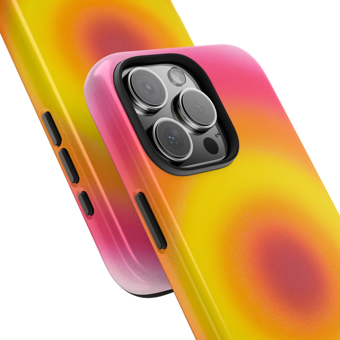 "pink lemonade aura" airbrush iPhone case