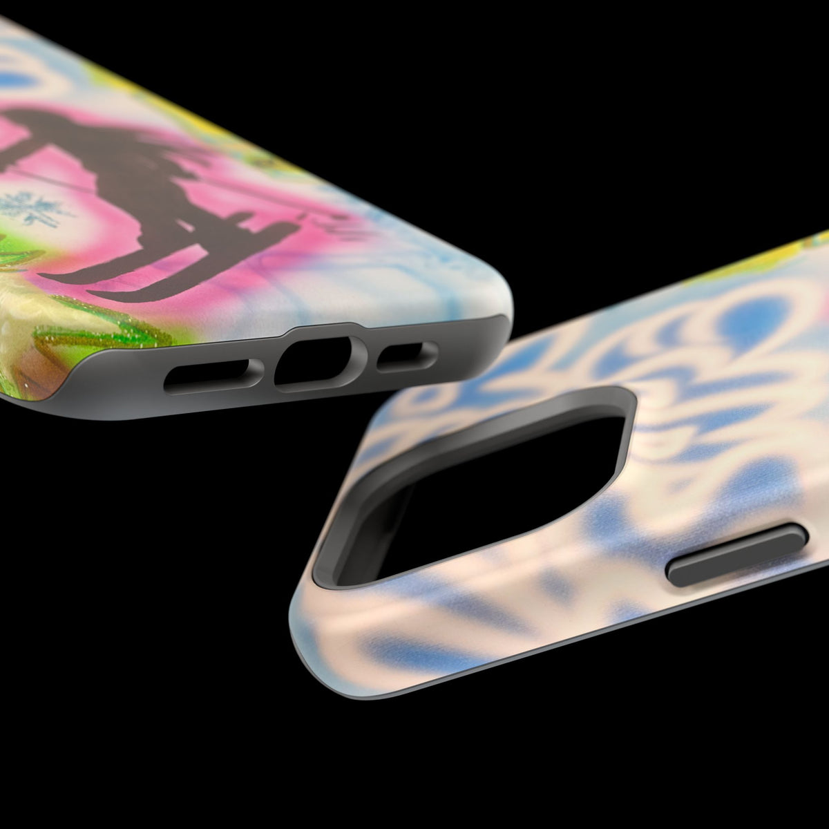 MagSafe "winter escape" airbrush iPhone case