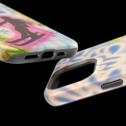 MagSafe "winter escape" airbrush iPhone case