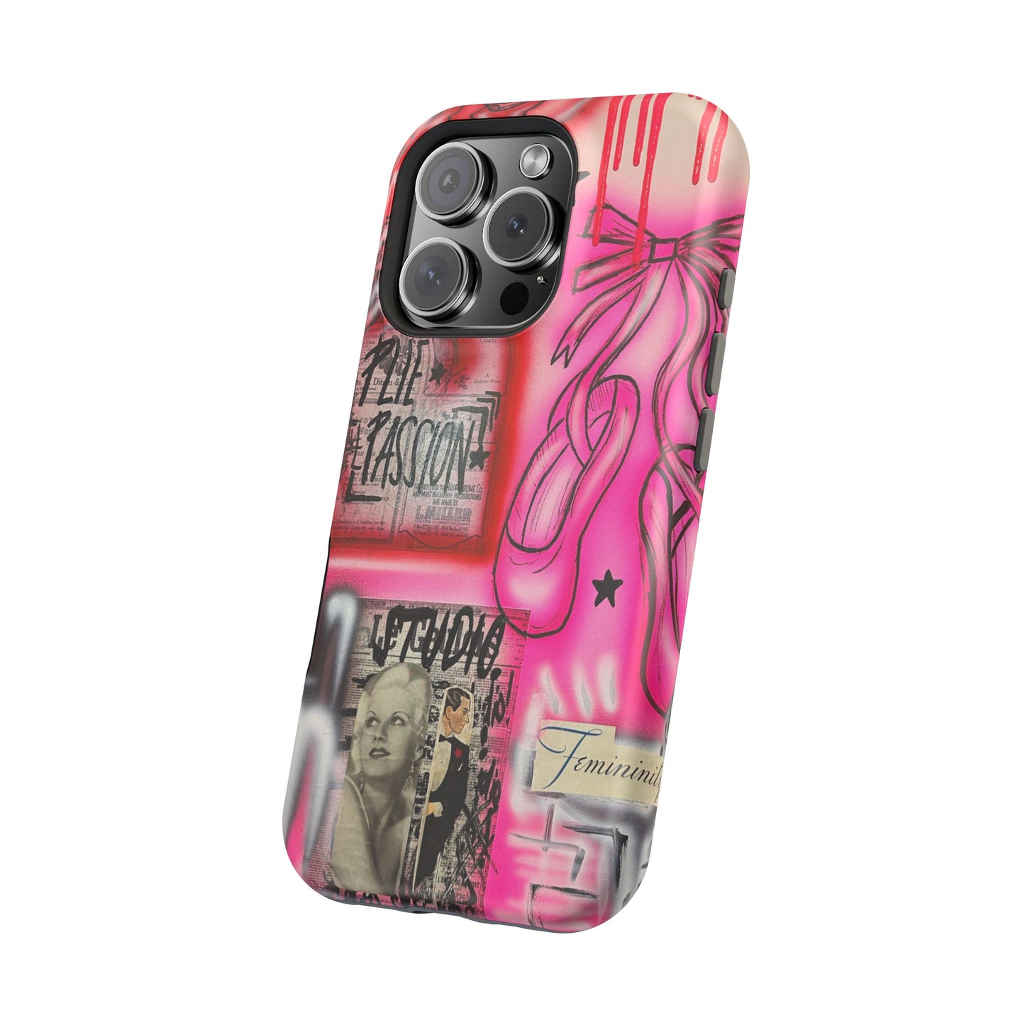 MagSafe „Plié Passion“ Airbrush-iPhone-Hülle