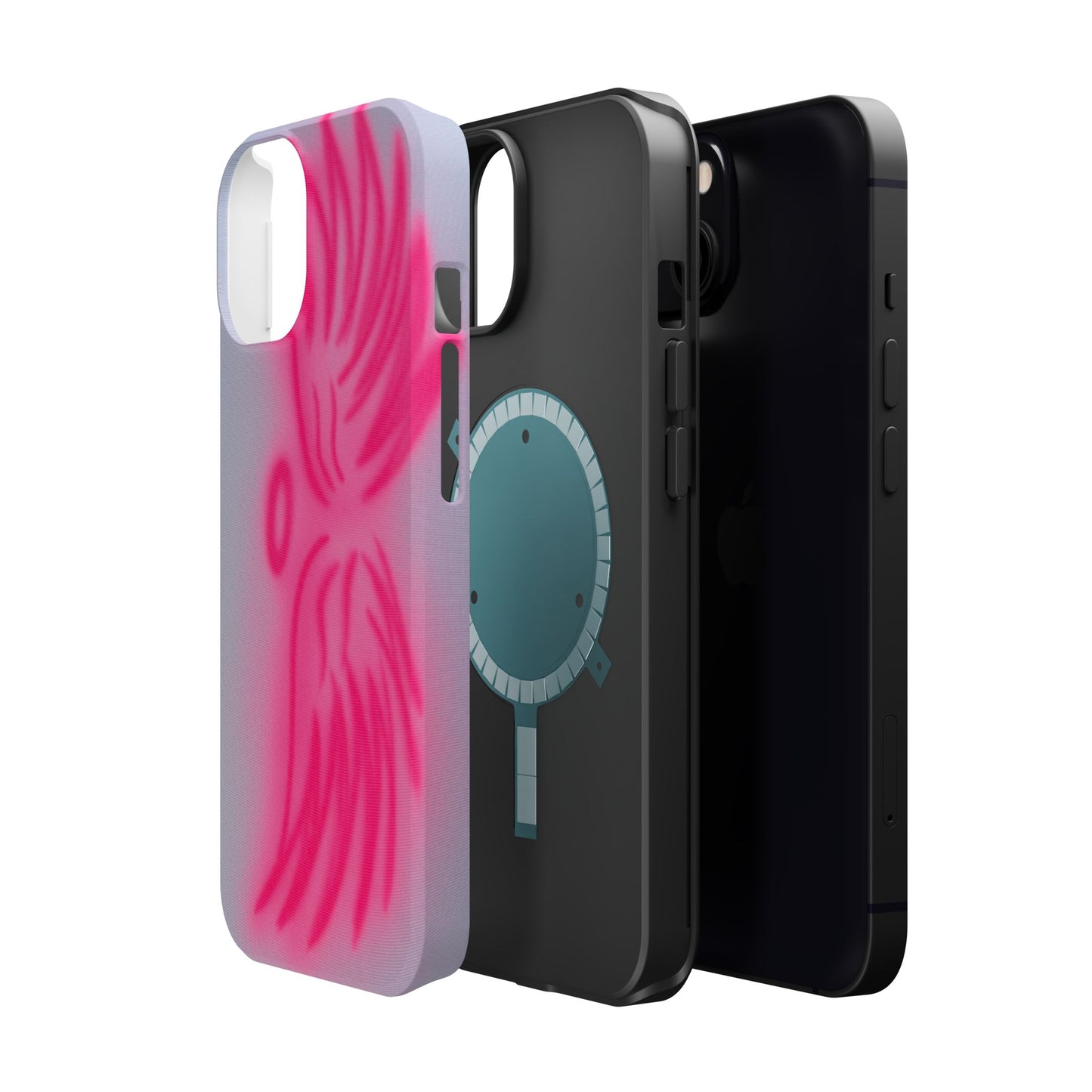 MagSafe "angel wings" airbrush iPhone case