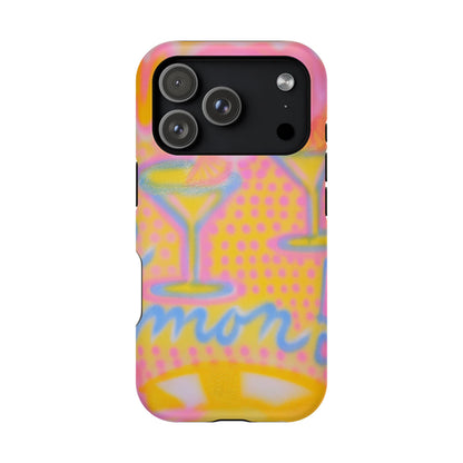 MagSafe "lemontini" airbrush iPhone case