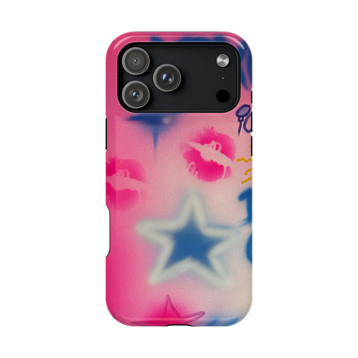 MagSafe "star symbol" airbrush iPhone case