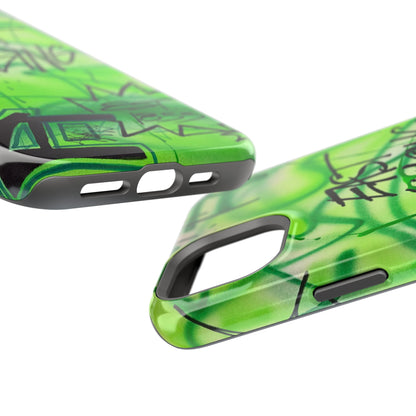 MagSafe "east lansing, mi" airbrush iPhone case
