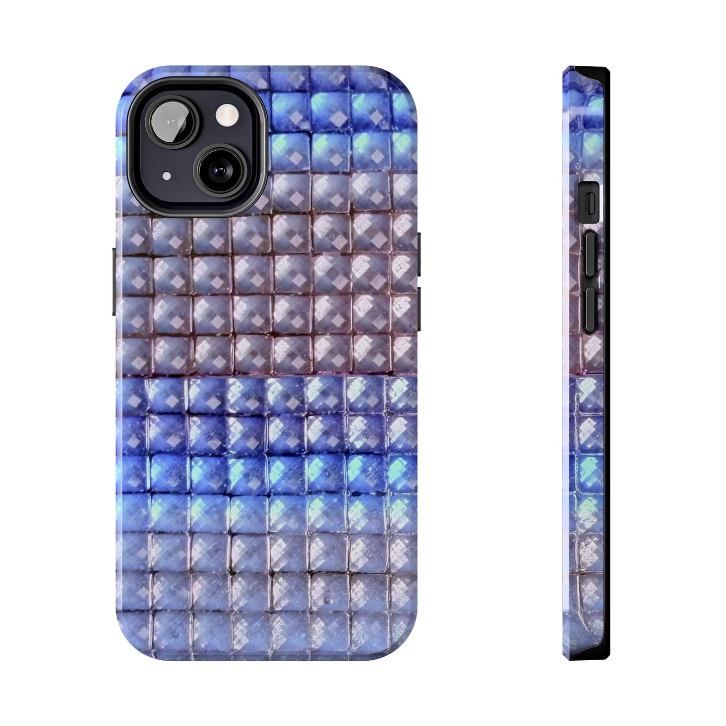 "blue studs" airbrush iPhone case