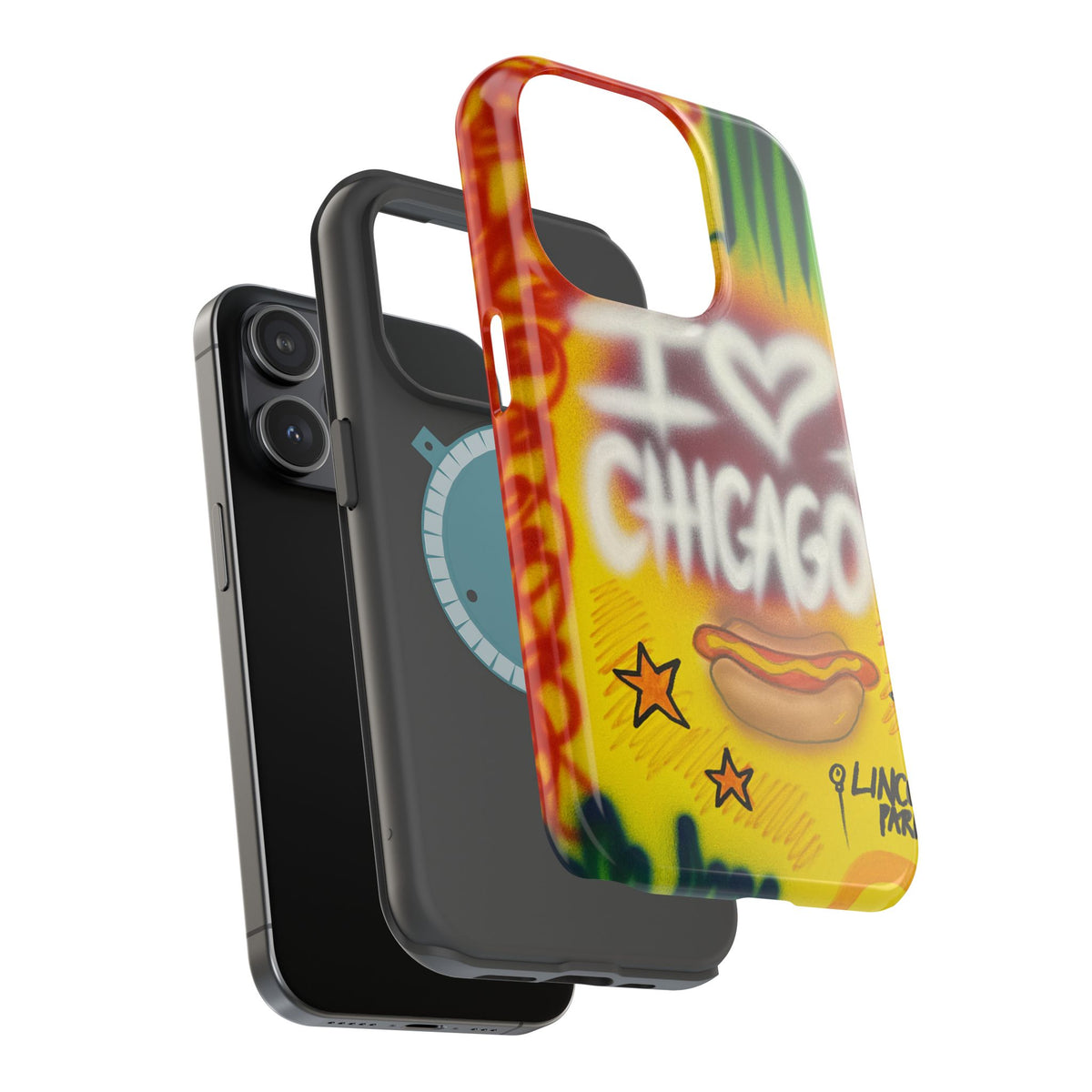 MagSafe "chicago" airbrush iPhone case