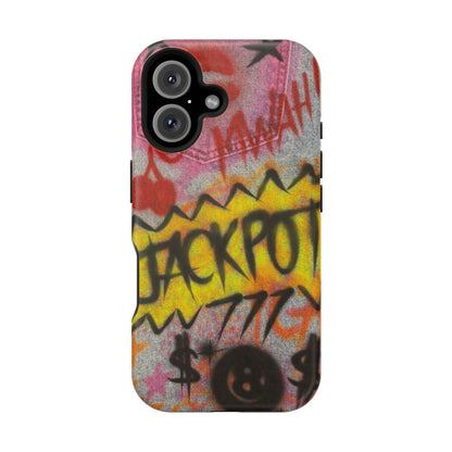 MagSafe "JACKPOT!" airbrush iPhone case