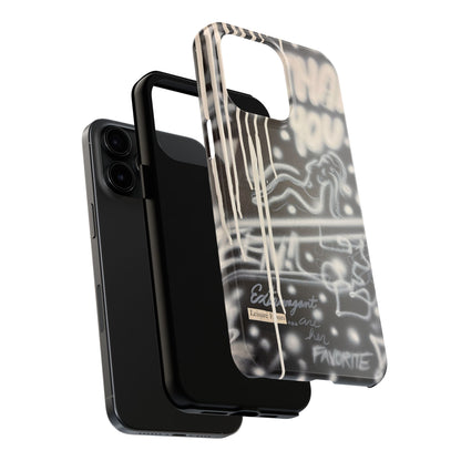 "extravagant leisure" airbrush iPhone case