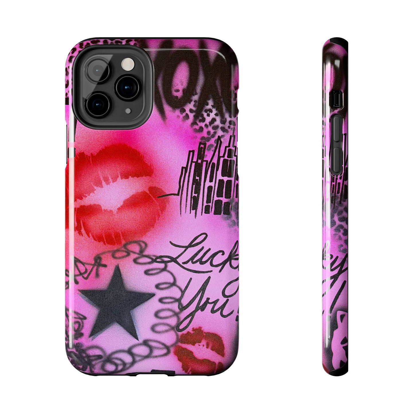 "ulterior motive" airbrush iPhone case