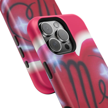 MagSafe "i <3 me" Airbrush iPhone Hülle