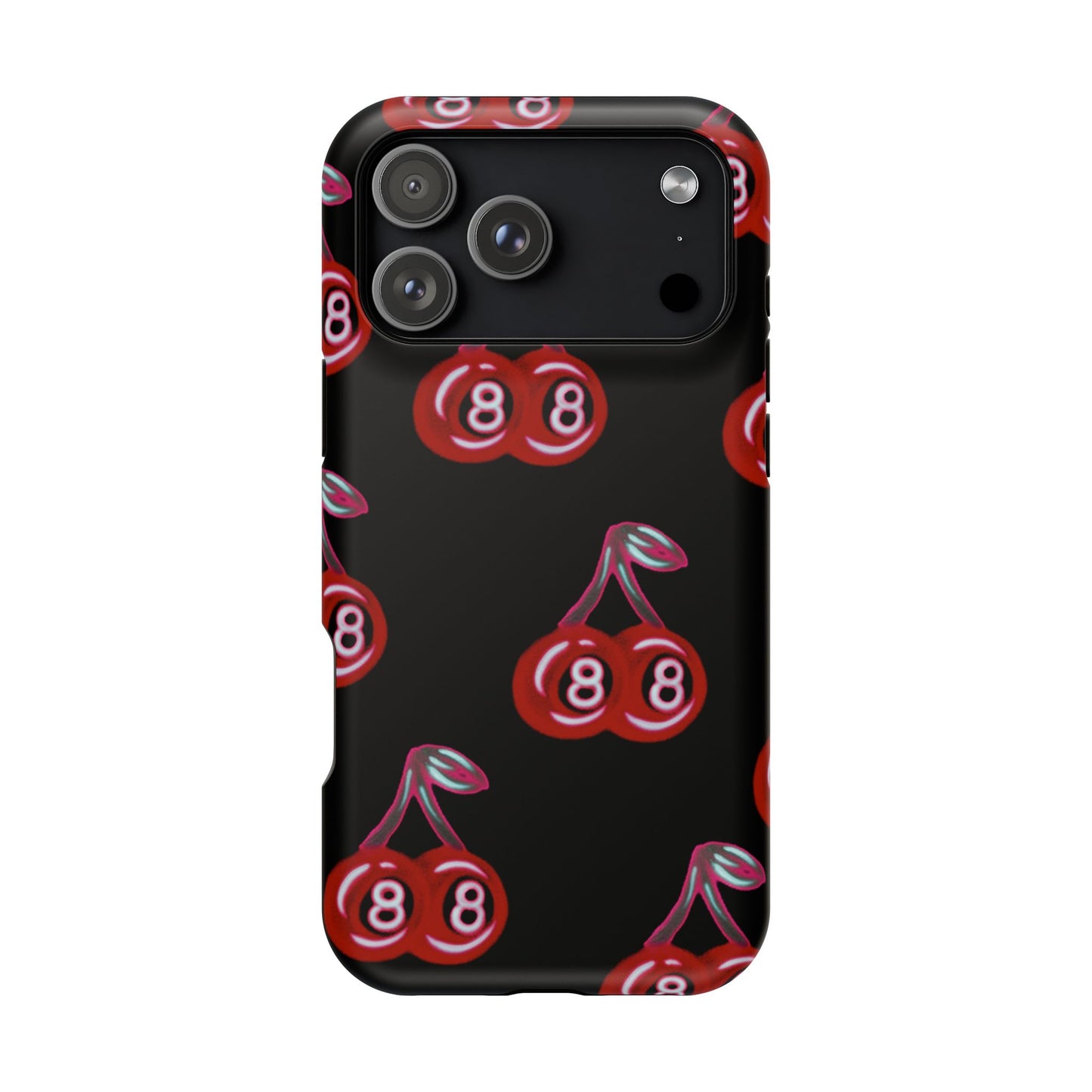 MagSafe „Cami Cherry“ Airbrush iPhone-Hülle