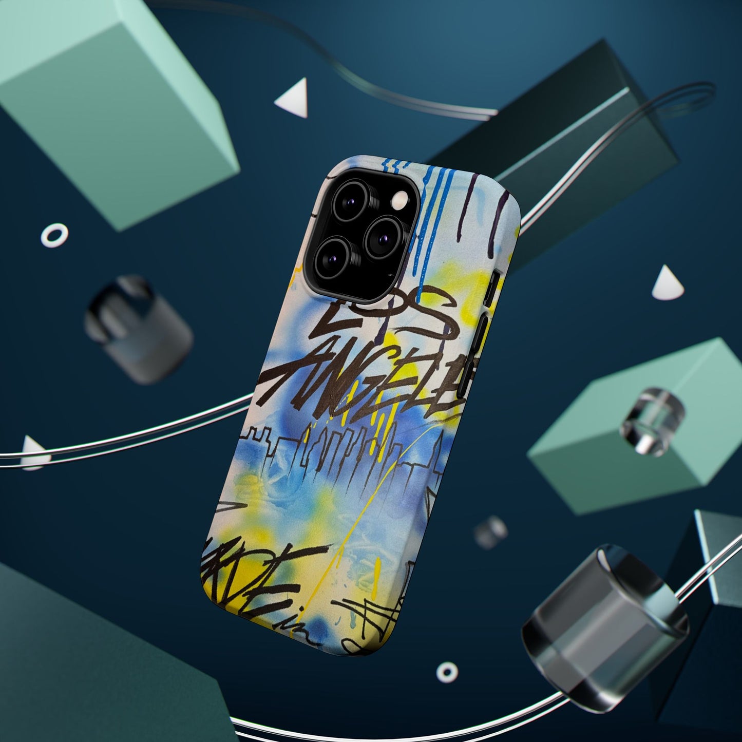 MagSafe "los angeles" airbrush iPhone case