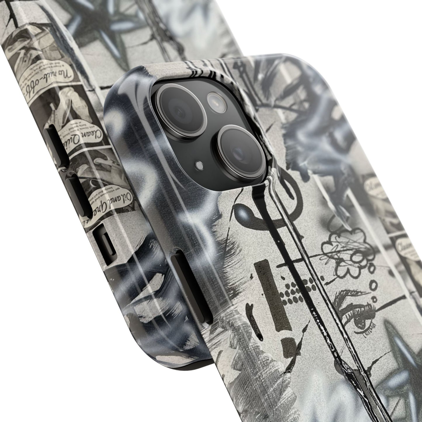 "monochrome mood" airbrush iPhone case