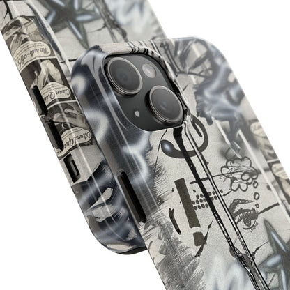 "monochrome mood" airbrush iPhone case