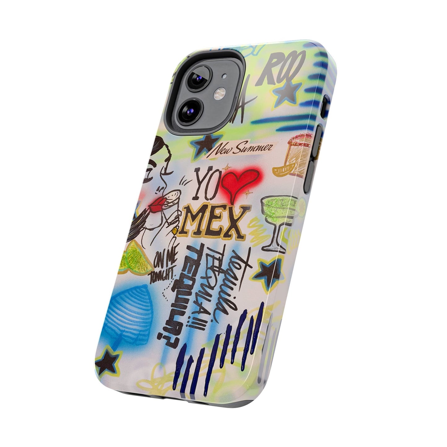"salted lime" airbrush iPhone case