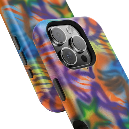 MagSafe "streetwear angel" airbrush iPhone case