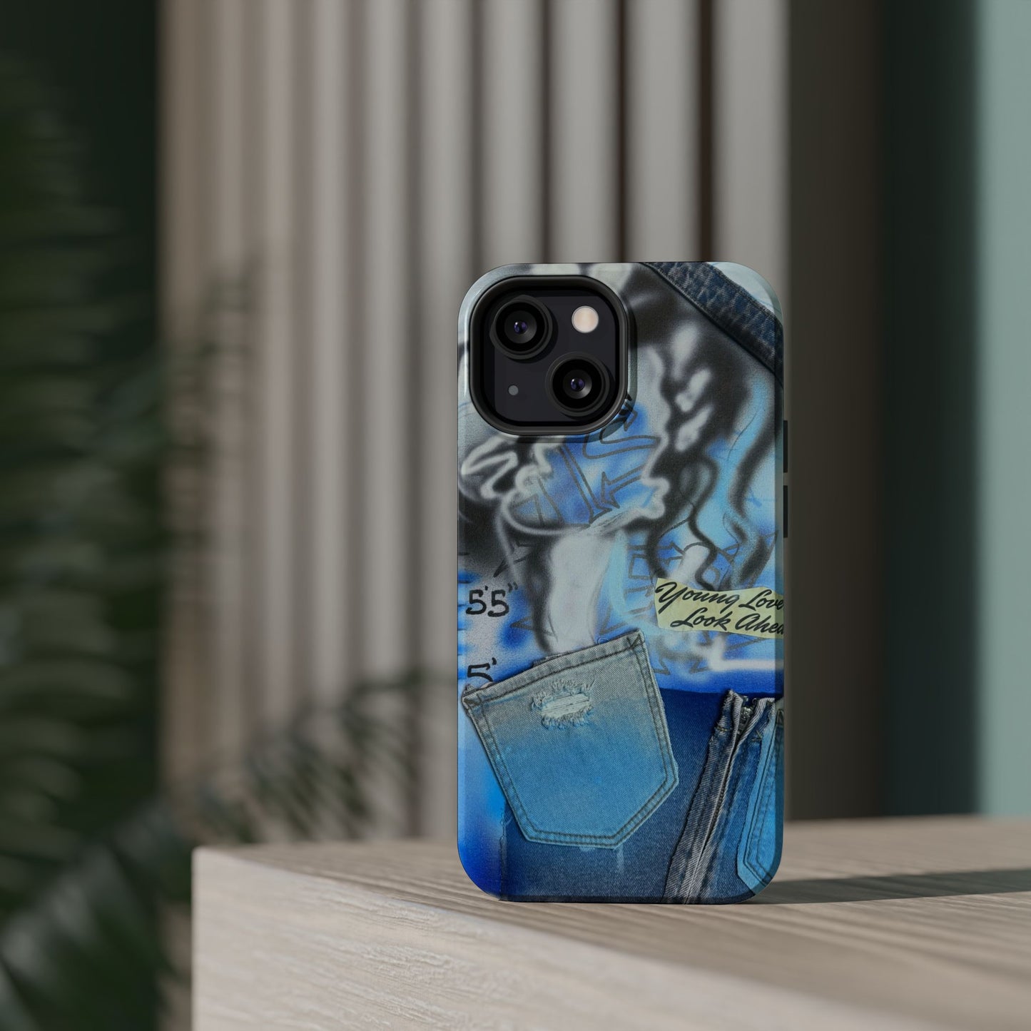 MagSafe "young lovers" airbrush iPhone case