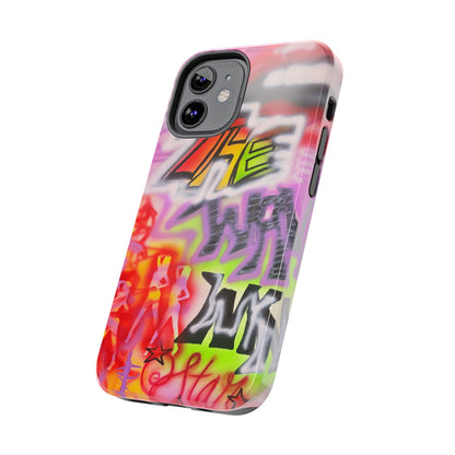 "wynwood gold" airbrush iPhone case