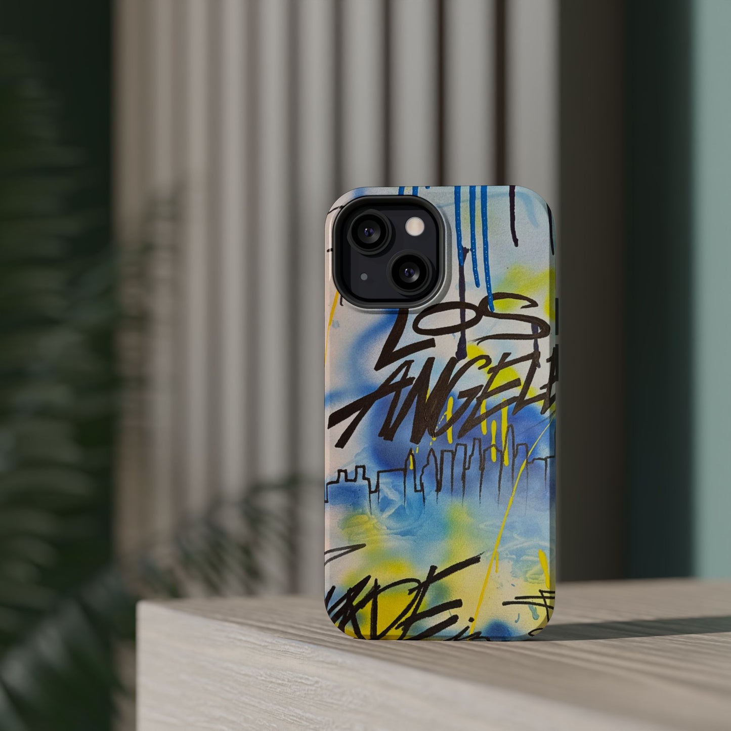MagSafe "los angeles" airbrush iPhone case