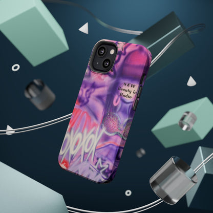 MagSafe "mic check" airbrush iPhone case
