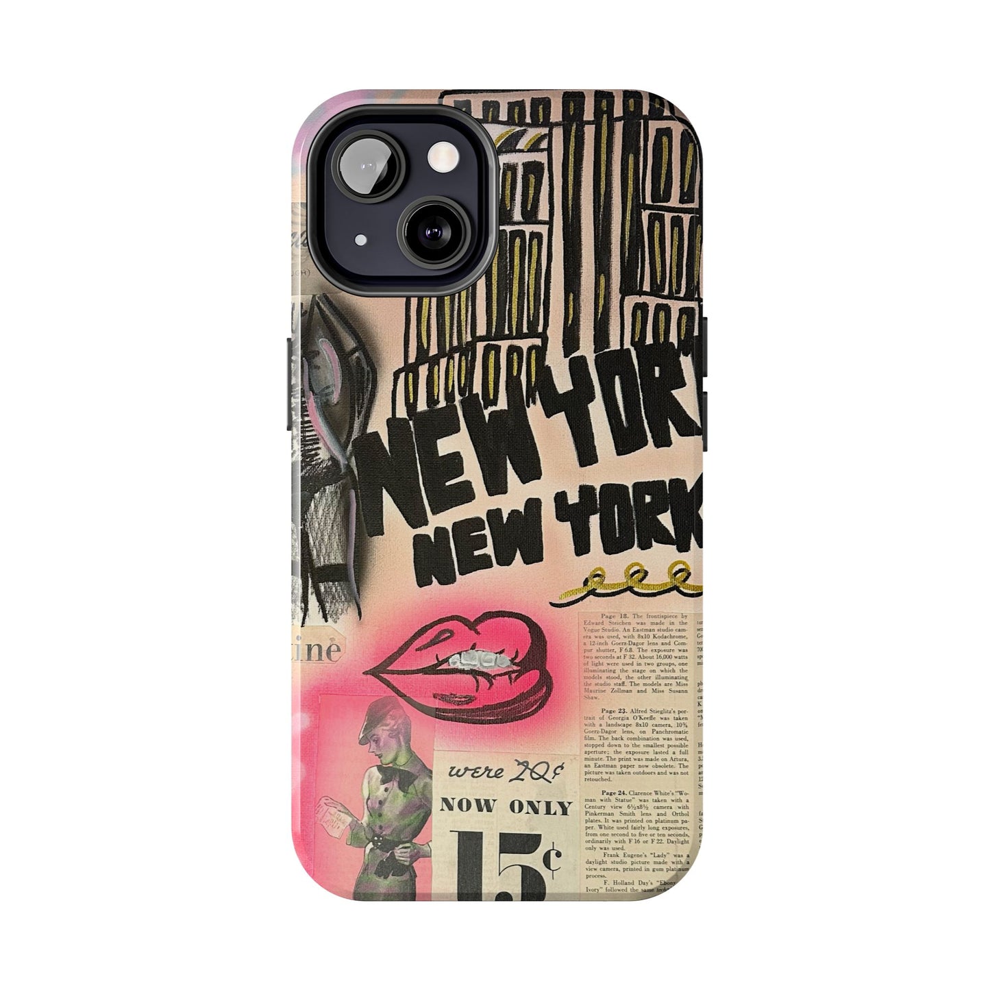 "new york, new york!" airbrush iPhone case