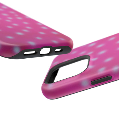 MagSafe "bubblegum polka dot" airbrush iPhone case