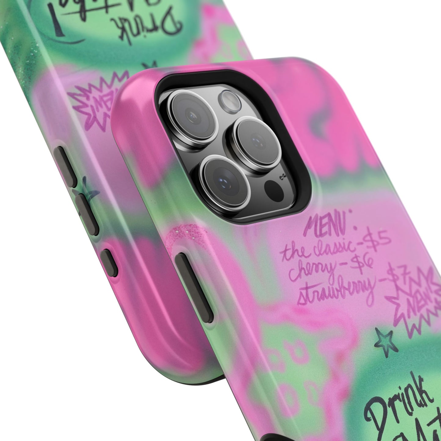 MagSafe "matcha!" airbrush iPhone case