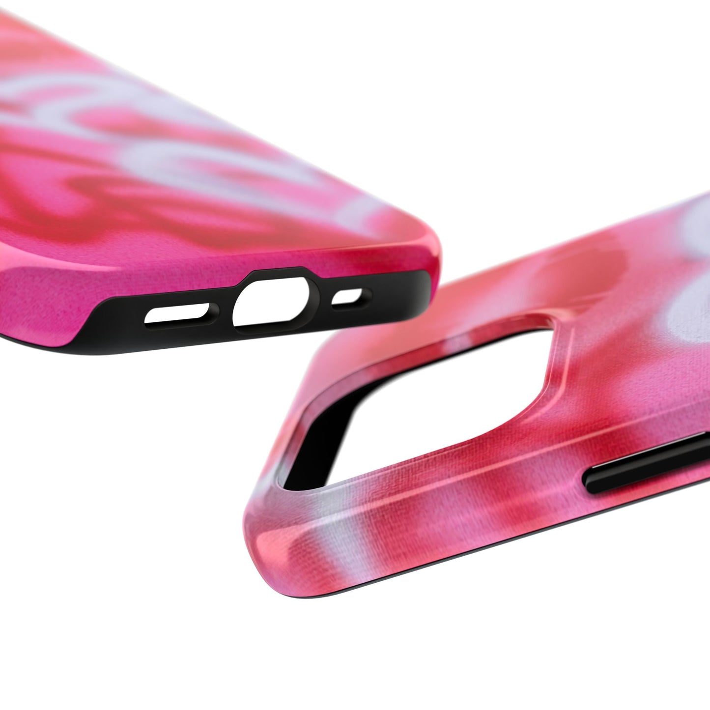 "romantic rush" airbrush iPhone case