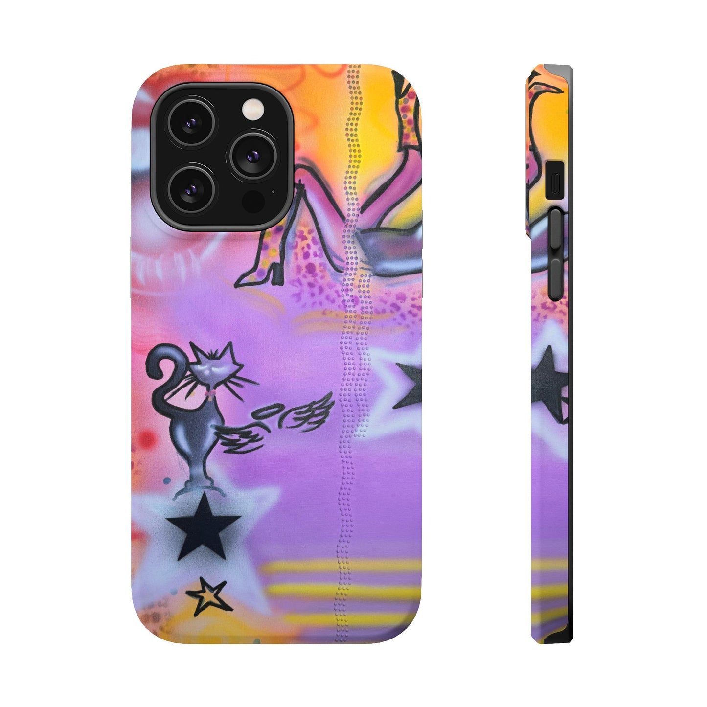 MagSafe @mayacain airbrush iPhone case