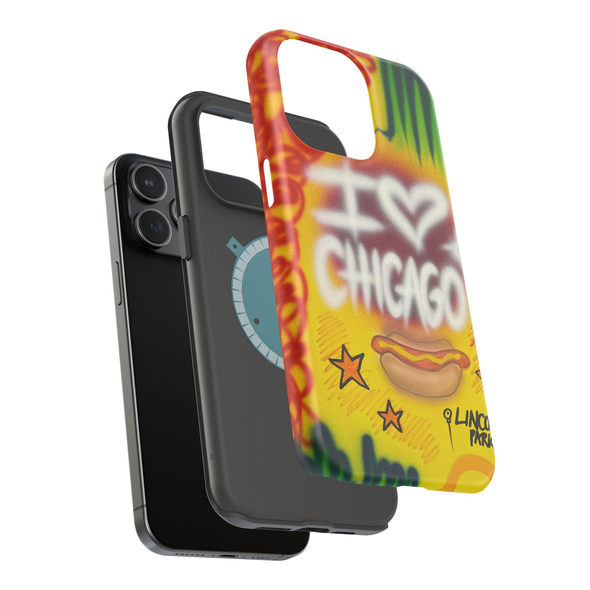 MagSafe "chicago" airbrush iPhone case