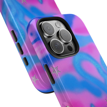 "blue camo" airbrush iPhone case