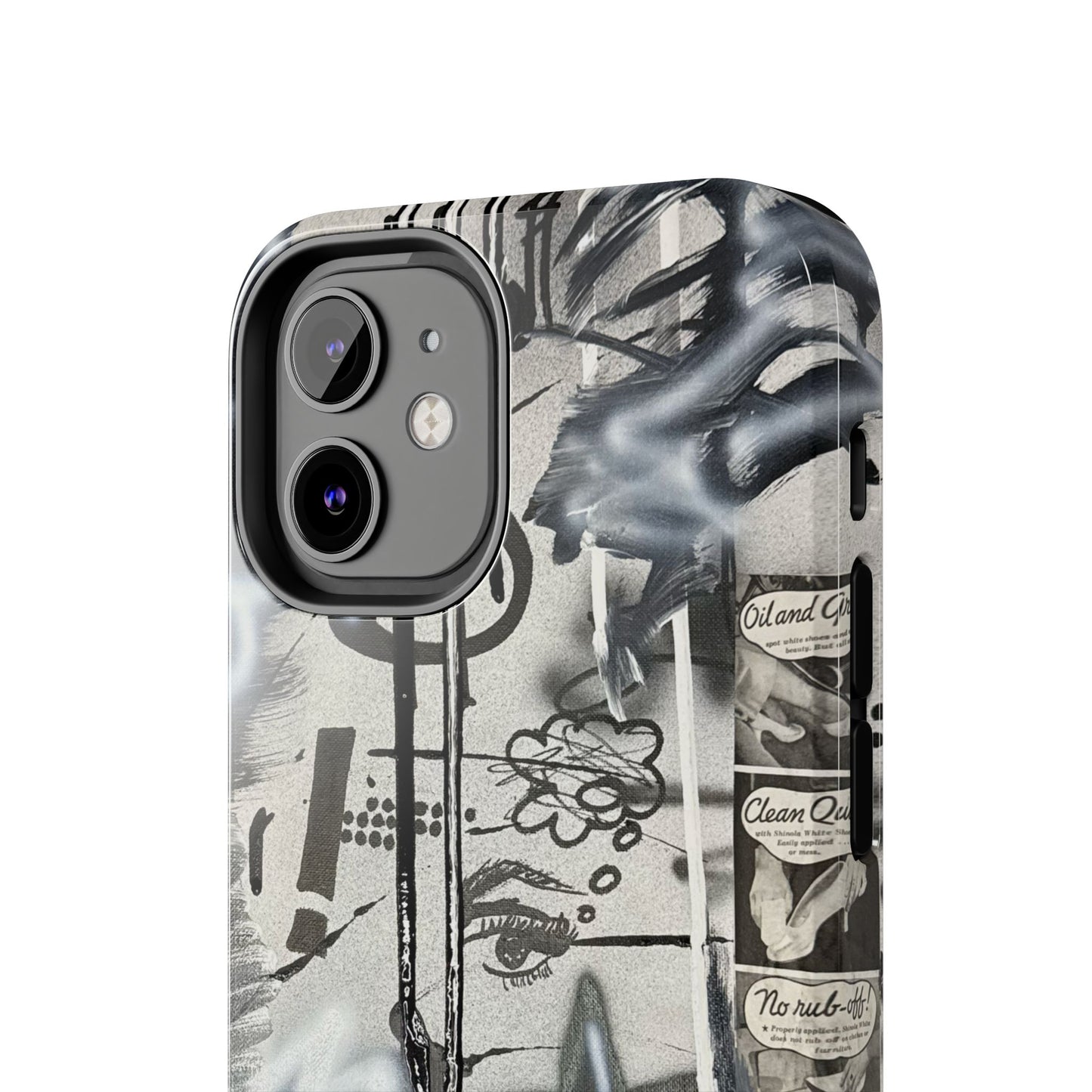 "monochrome mood" airbrush iPhone case