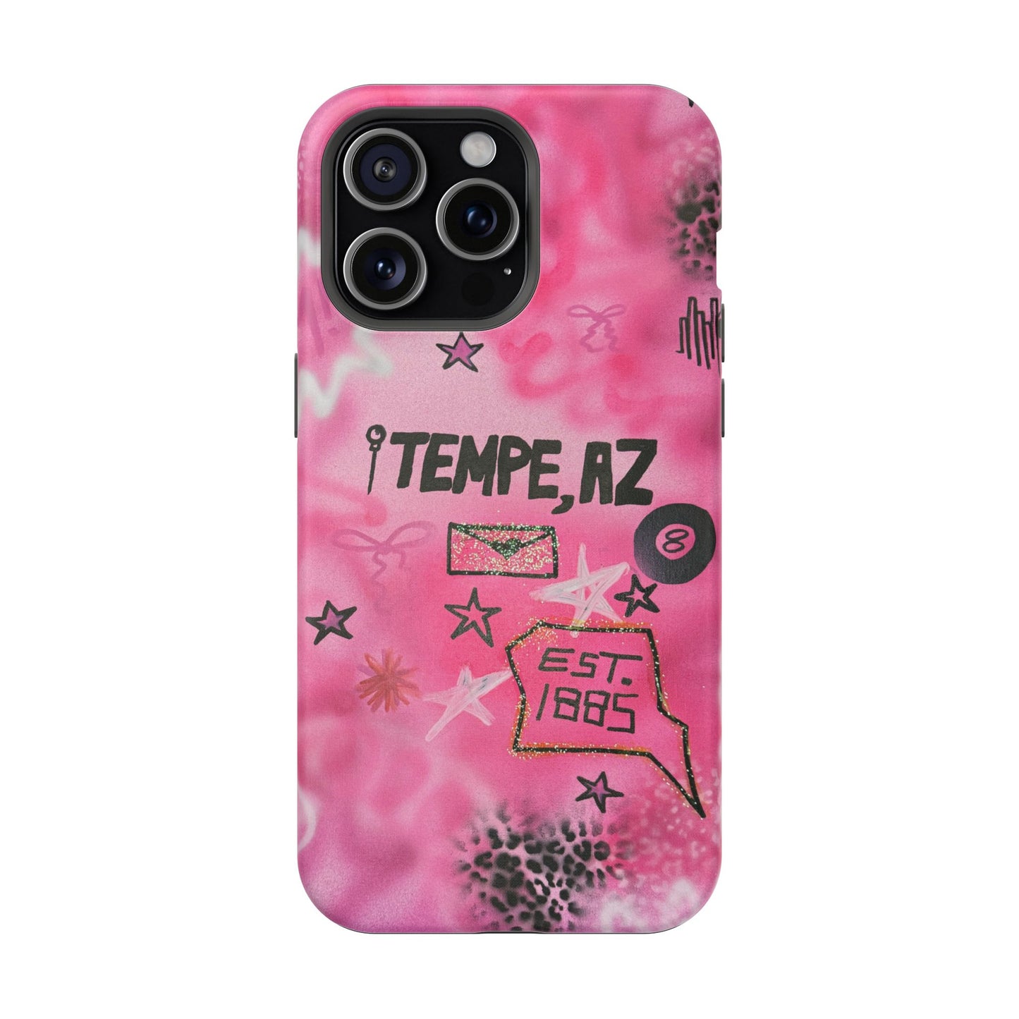 MagSafe „arizona state university pt. 2“ Airbrush iPhone-Hülle