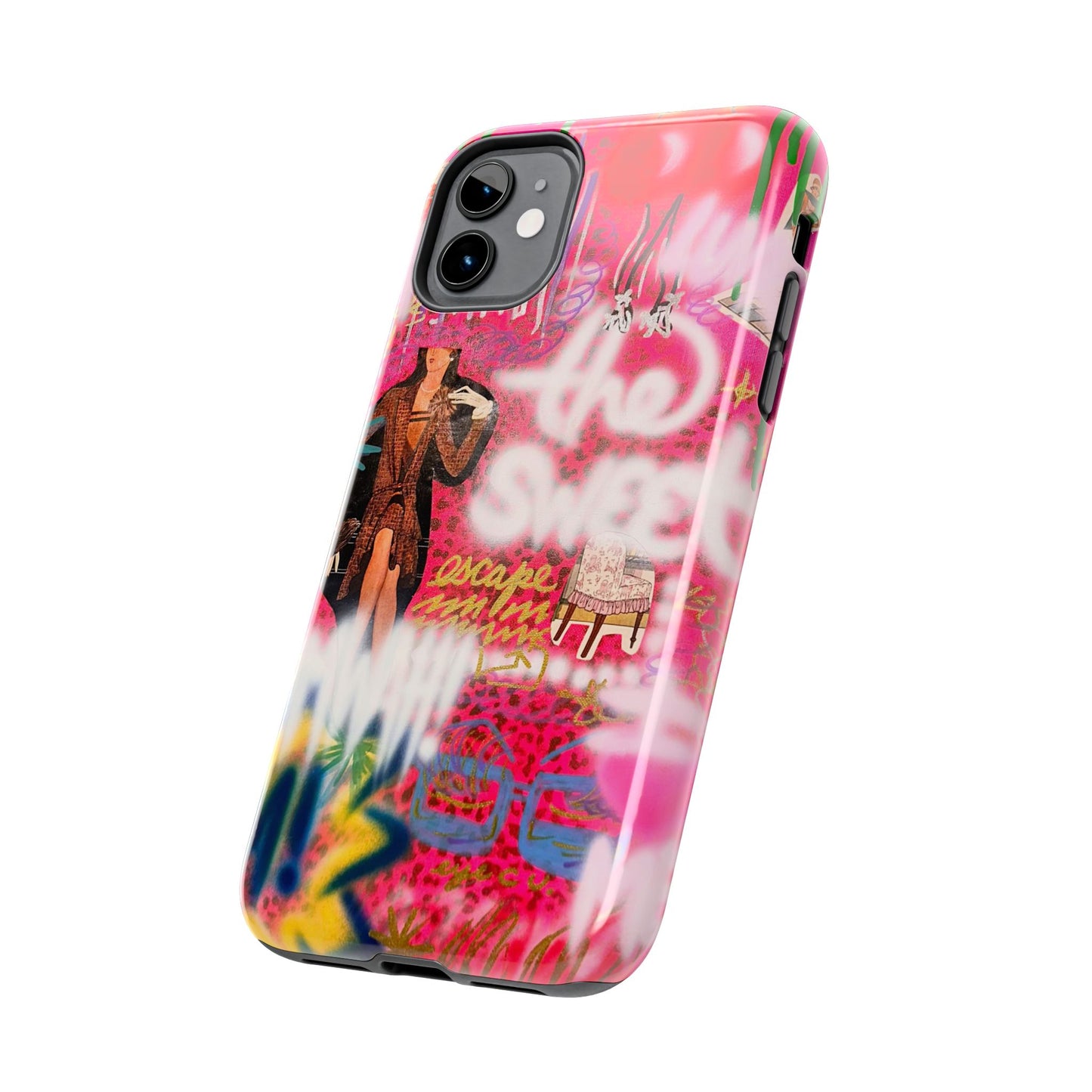 "sweet escape" airbrush iPhone case