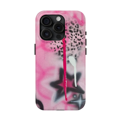 "pink cheetah" airbrush iPhone case