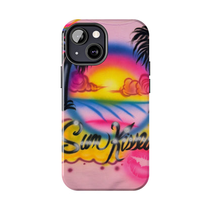 "sunkissed" airbrush iPhone case